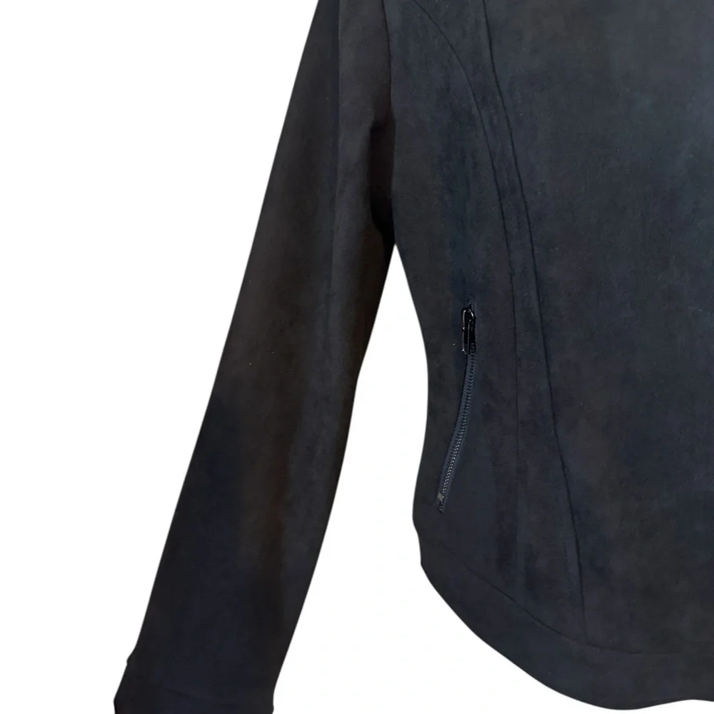 Blue Rain Women's Suede Look Jacket w/Stretch XSMALL #T - Picture 5 of 9